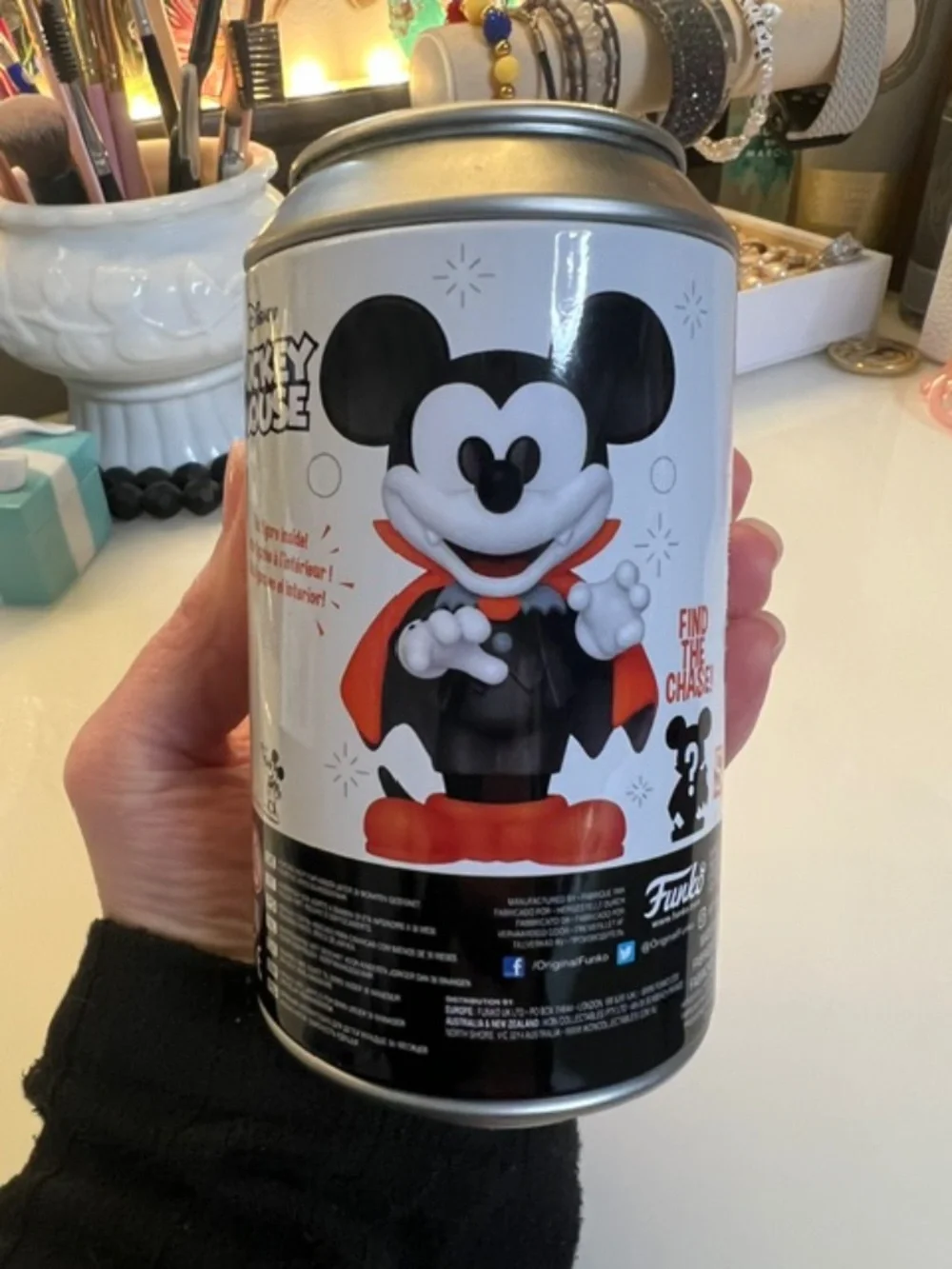 Funko SODA Vampire Mickey Mouse 4" Vinyl Figure - Picture 8 of 9